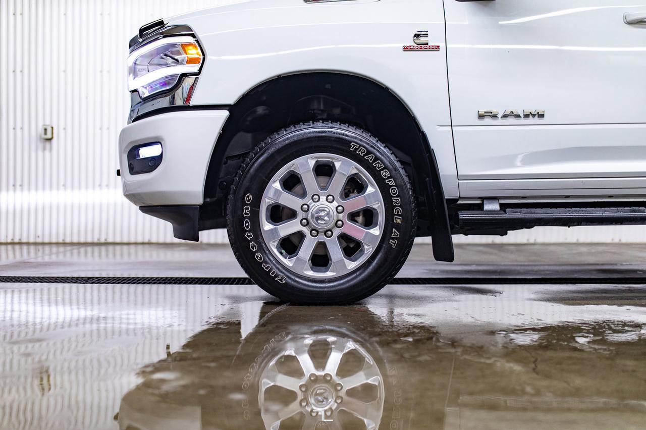 2023 Ram 2500 4x4 Crew Cab Laramie Diesel Leather Nav BCam Red Deer AB