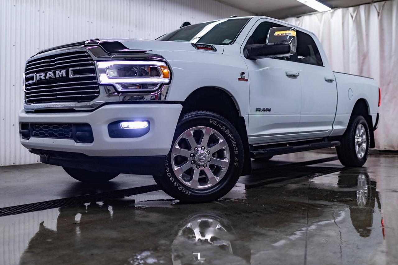 2023 Ram 2500 4x4 Crew Cab Laramie Diesel Leather Nav BCam Red Deer AB