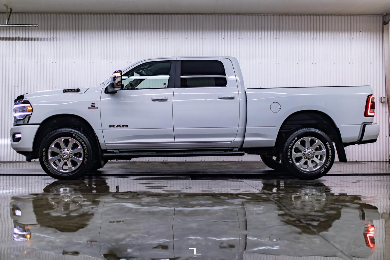 2023 Ram 2500 4x4 Crew Cab Laramie Diesel Leather Nav BCam Red Deer AB