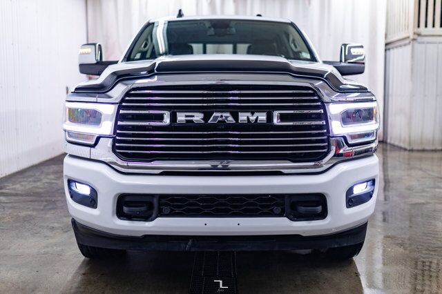 2023 Ram 2500 4x4 Crew Cab Laramie Diesel Leather Nav BCam Red Deer AB