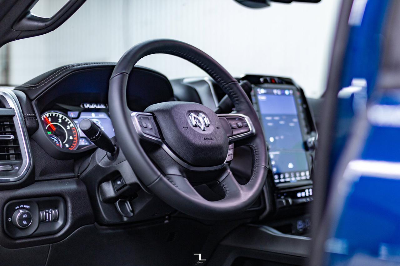 2023 Ram 2500 4x4 Crew Cab Laramie Diesel Leather Nav BCam Red Deer AB