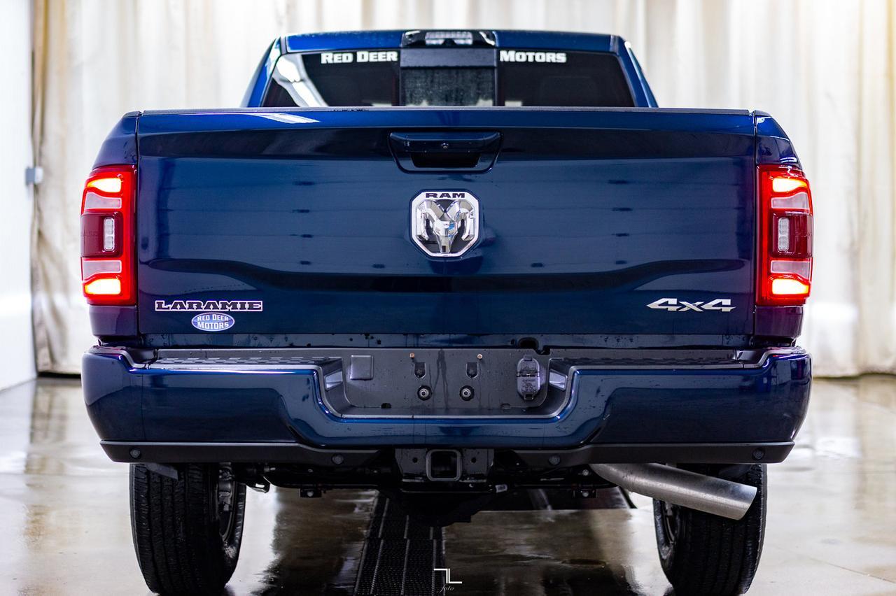 2023 Ram 2500 4x4 Crew Cab Laramie Diesel Leather Nav BCam Red Deer AB