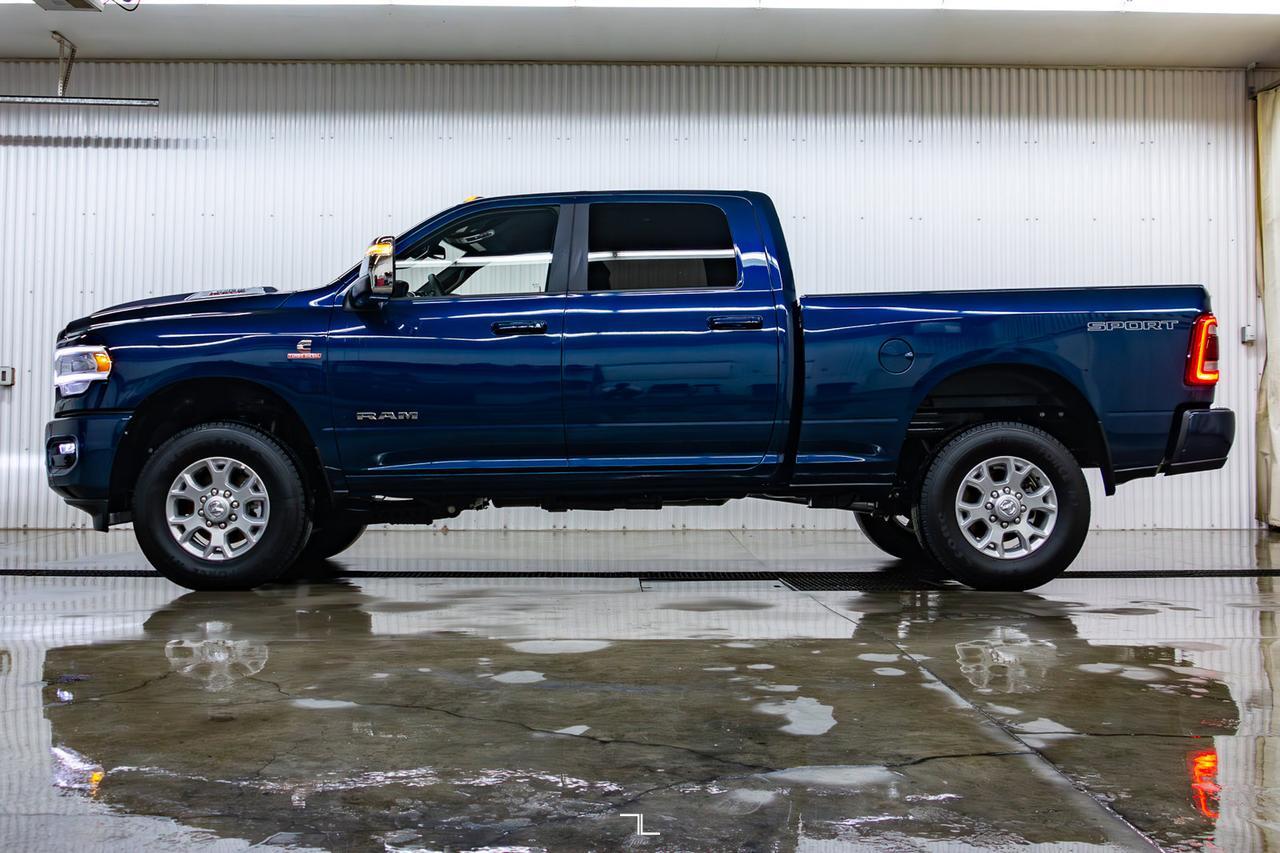 2023 Ram 2500 4x4 Crew Cab Laramie Diesel Leather Nav BCam Red Deer AB