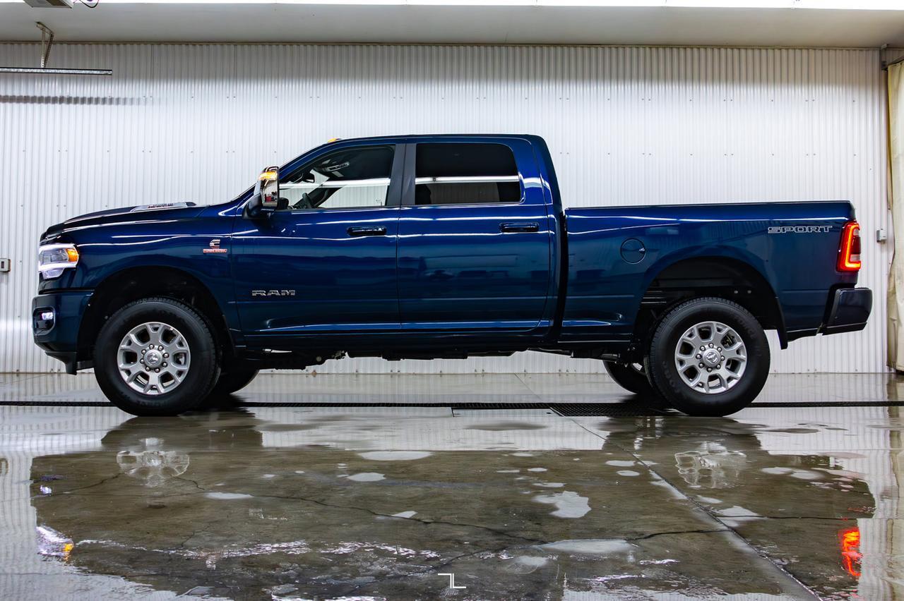 2023 Ram 2500 4x4 Crew Cab Laramie Diesel Leather Nav BCam Red Deer AB