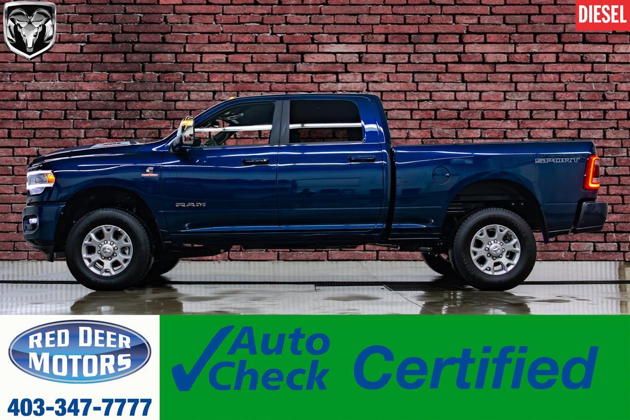 2023 Ram 2500 4x4 Crew Cab Laramie Diesel Leather Nav BCam