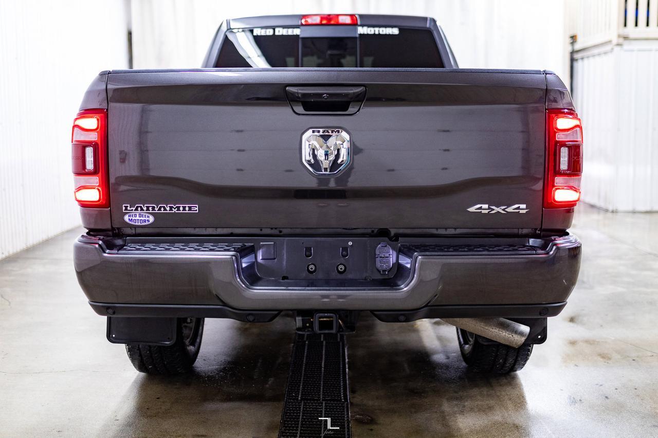 2023 Ram 2500 4x4 Crew Cab Laramie Diesel Leather Nav BCam Red Deer AB