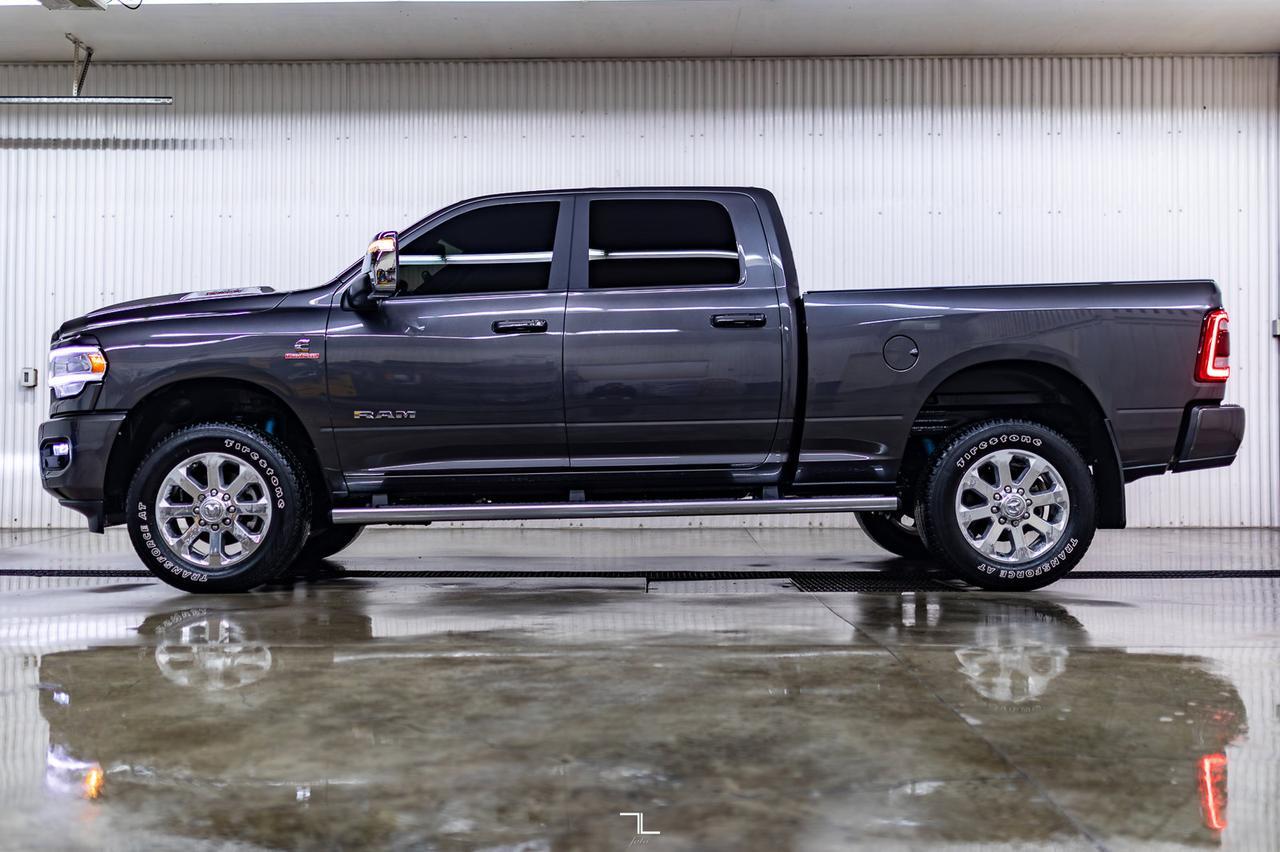 2023 Ram 2500 4x4 Crew Cab Laramie Diesel Leather Nav BCam Red Deer AB