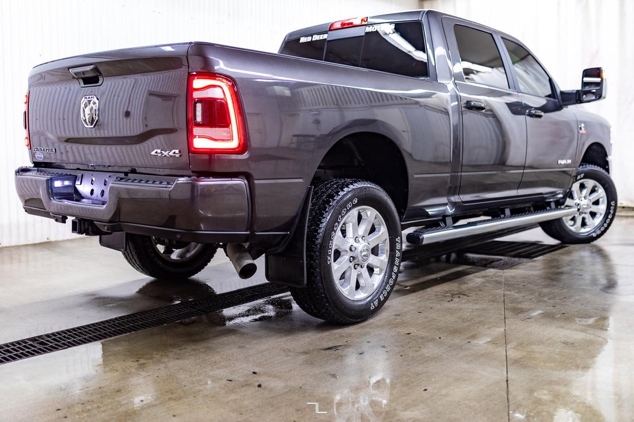 2023 Ram 2500 4x4 Crew Cab Laramie Diesel Leather Nav BCam Red Deer AB