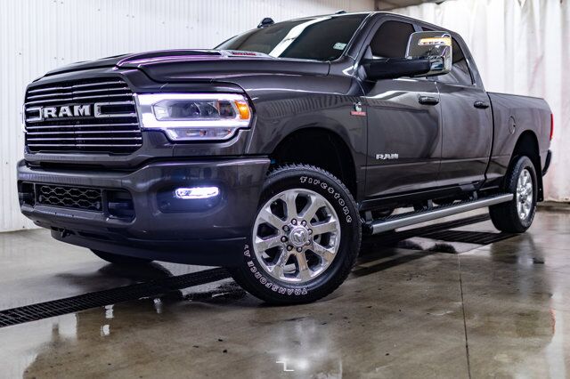 2023 Ram 2500 4x4 Crew Cab Laramie Diesel Leather Nav BCam Red Deer AB