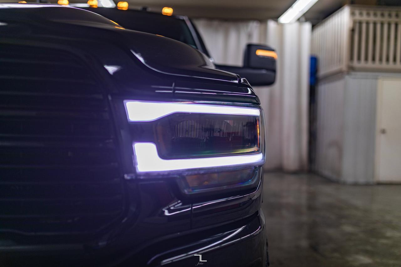 2023 Ram 2500 4x4 Crew Cab Laramie Night Edition Diesel Leather Roof Nav 6&quot; Lift Red Deer AB