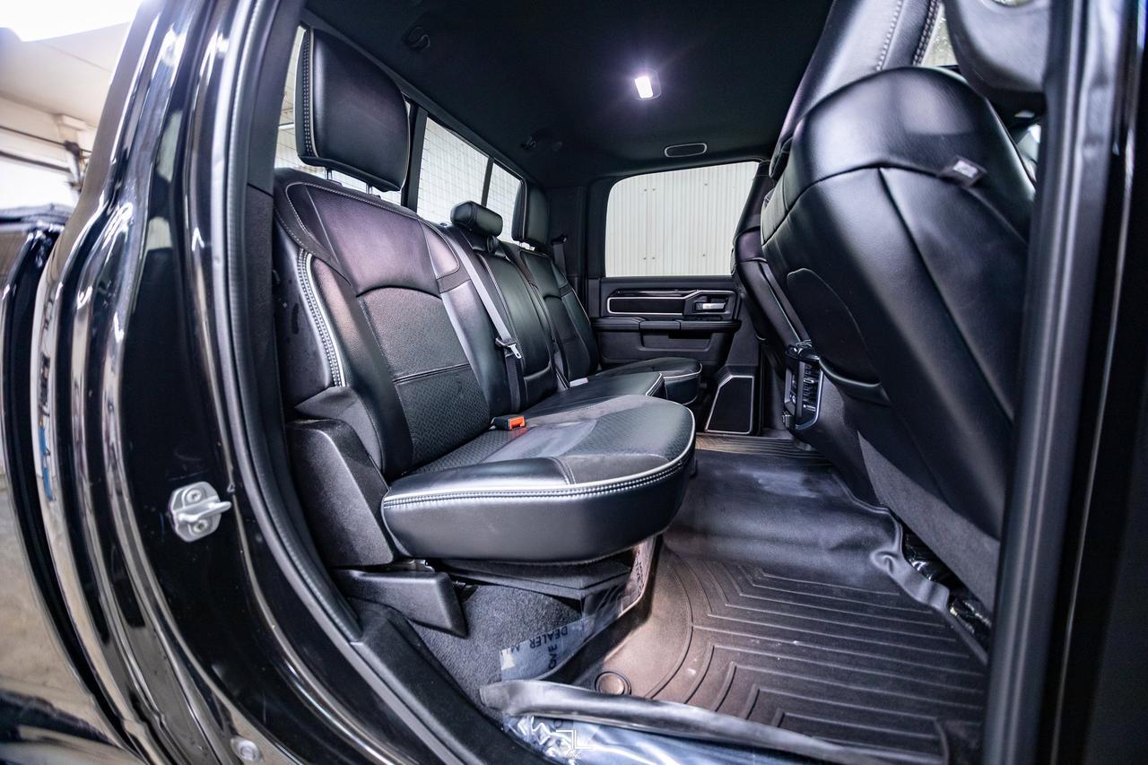 2023 Ram 2500 4x4 Crew Cab Laramie Night Edition Diesel Leather Roof Nav 6&quot; Lift Red Deer AB