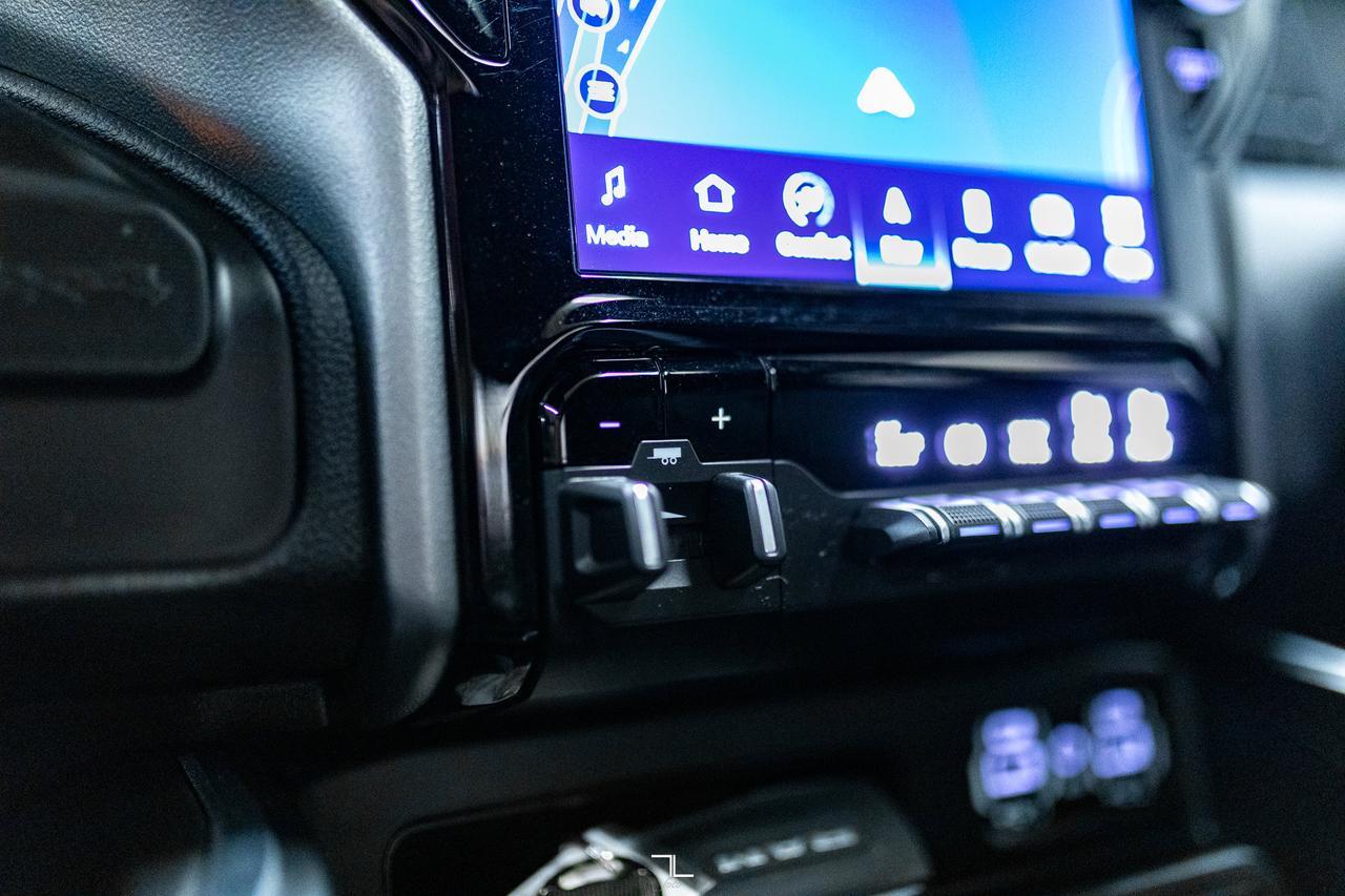 2023 Ram 2500 4x4 Crew Cab Laramie Night Edition Diesel Leather Roof Nav 6&quot; Lift Red Deer AB