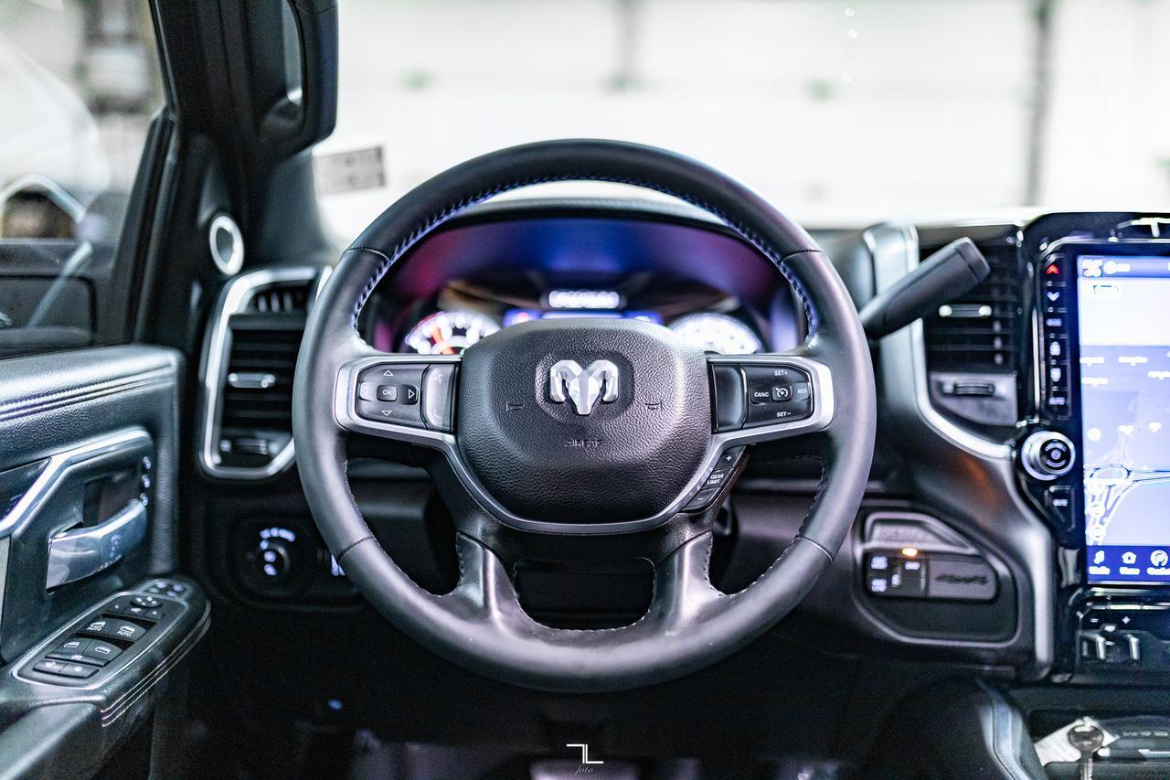 2023 Ram 2500 4x4 Crew Cab Laramie Night Edition Diesel Leather Roof Nav 6&quot; Lift Red Deer AB