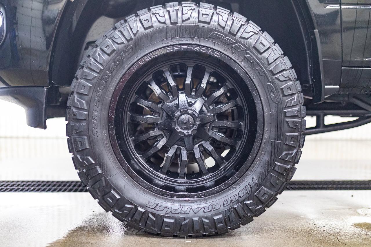 2023 Ram 2500 4x4 Crew Cab Laramie Night Edition Diesel Leather Roof Nav 6&quot; Lift Red Deer AB