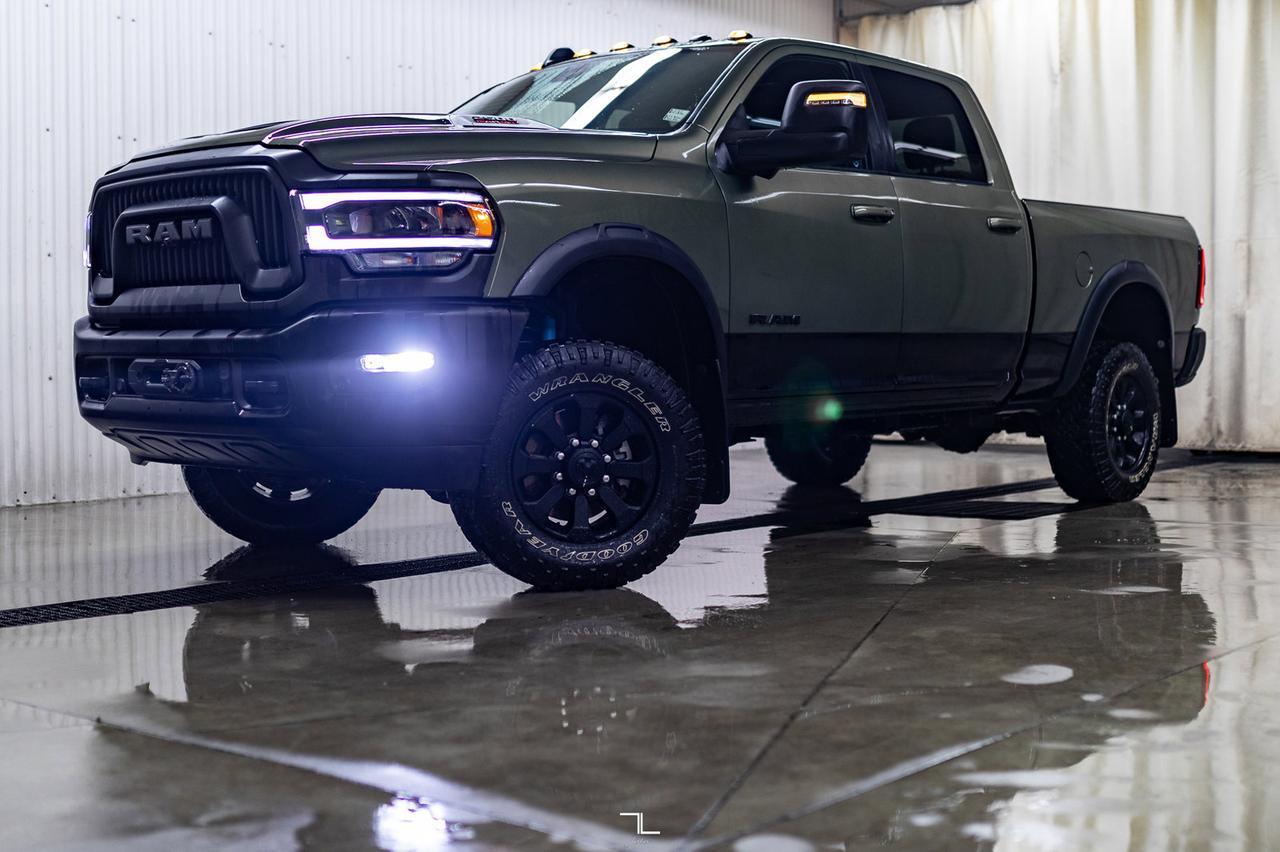 2023 Ram 2500 4x4 Crew Cab Power Wagon Leather Nav BCam Red Deer AB