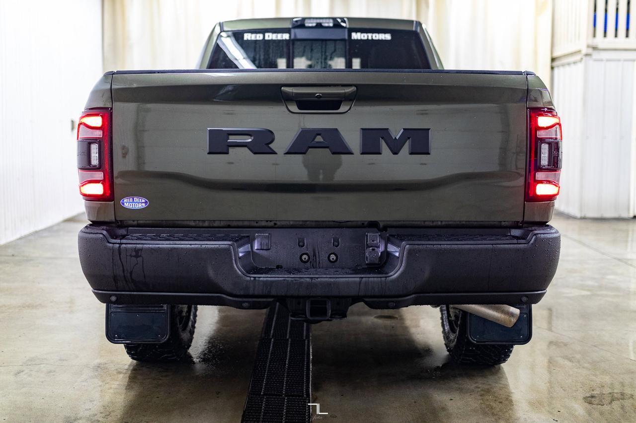2023 Ram 2500 4x4 Crew Cab Power Wagon Leather Nav BCam Red Deer AB