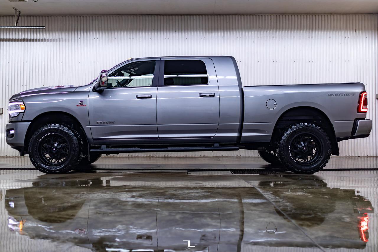 2023 Ram 2500 4x4 Mega Cab Laramie Sport Diesel Leather Nav Red Deer AB