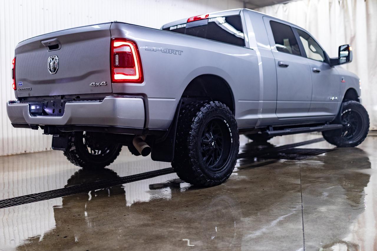 2023 Ram 2500 4x4 Mega Cab Laramie Sport Diesel Leather Nav Red Deer AB