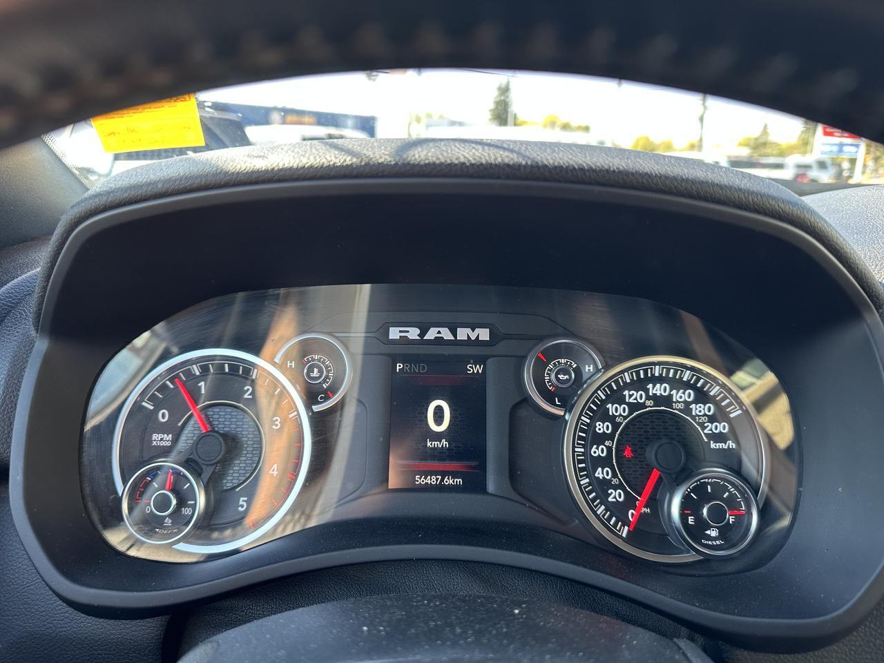 2023 Ram 2500 Big Horn Crew Cab 4x4 | Cummins Diesel | Premium Cloth Heated Seats | Remote Start | NAV | Side Step Redwater AB