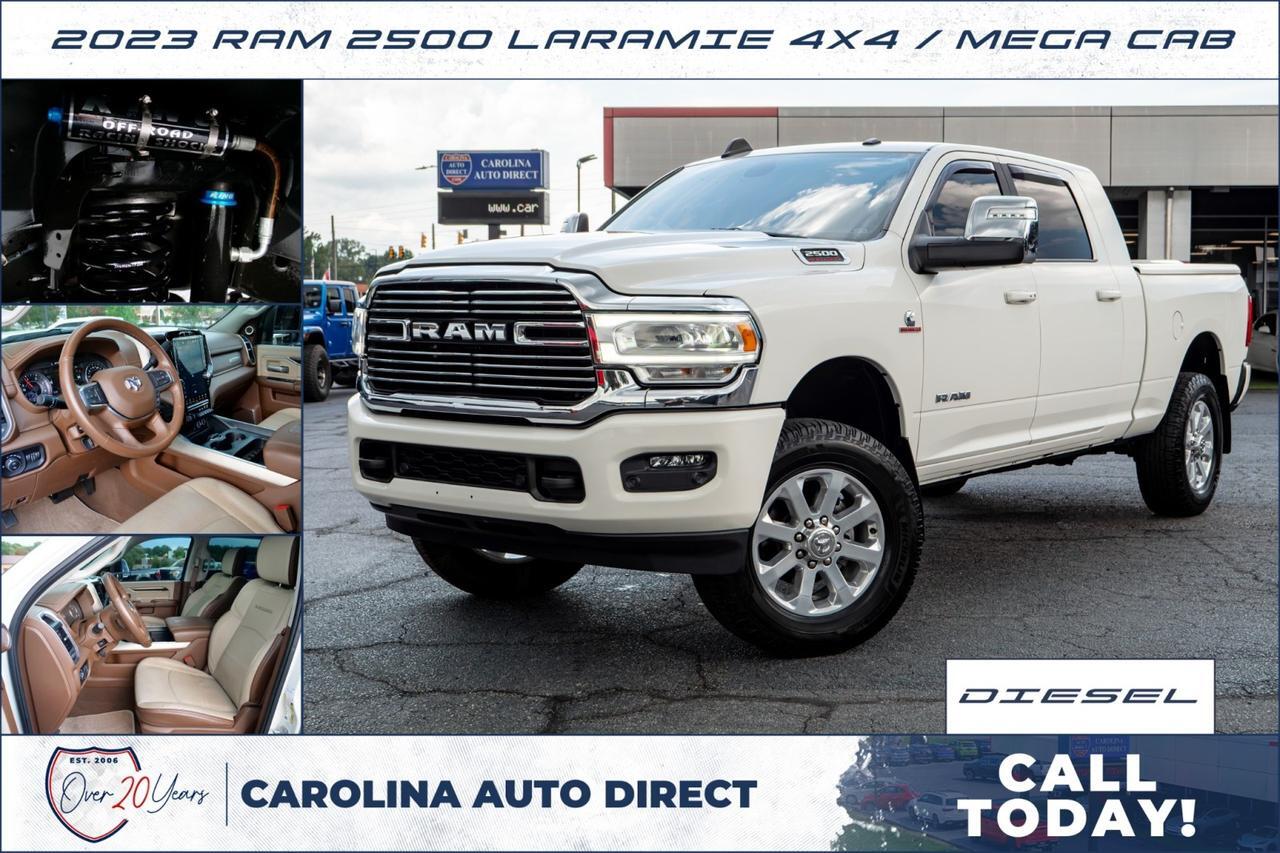2023 Ram 2500 Laramie 4X4 / Mega Cab / Level F Equipment / Diesel!