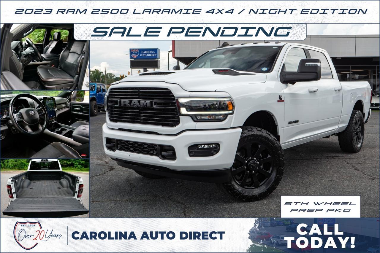 2023 Ram 2500 Laramie 4X4 / Night Edition / Towing Tech / Towing Prep!