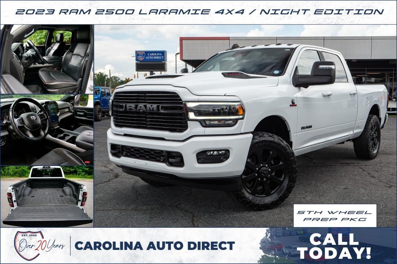 2023 Ram 2500 Laramie 4X4 / Night Edition / Towing Tech / Towing Prep!