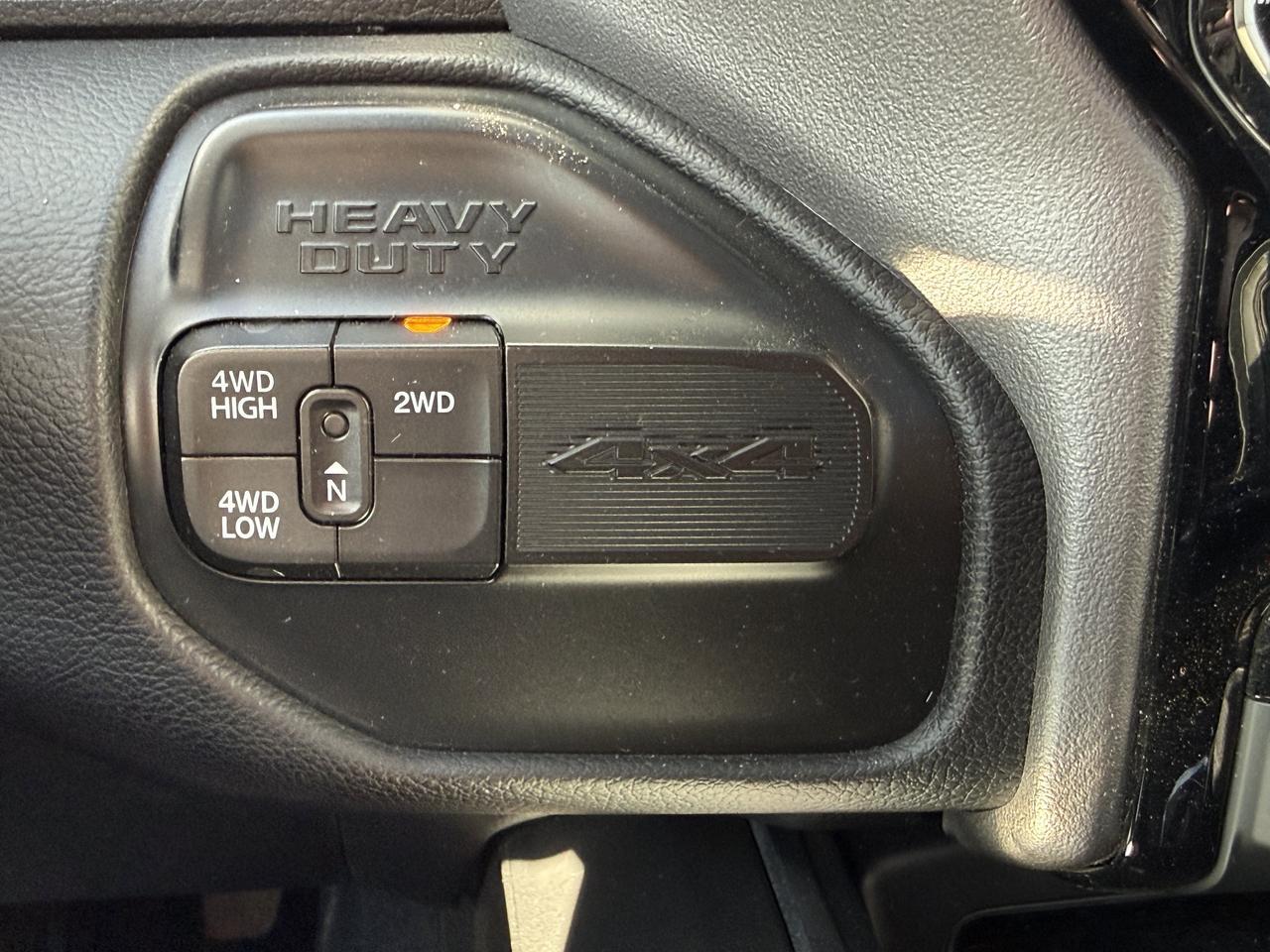 2023 Ram 2500 Laramie Crew Cab 4x4 | Low KMs | Cummins Diesel | Patriot Blue | Heated Vented Leather | 12IN NAV Redwater AB