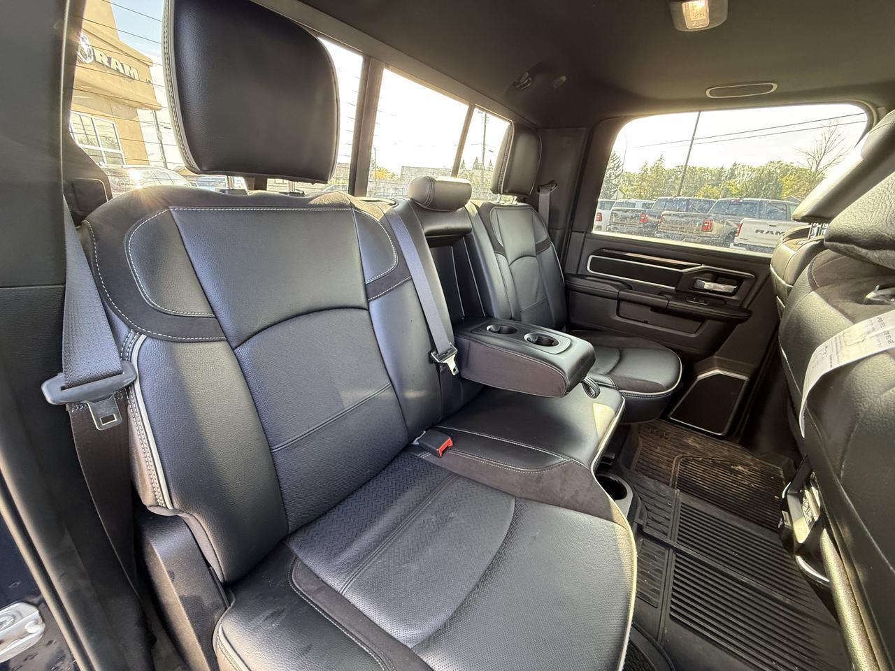 2023 Ram 2500 Laramie Crew Cab 4x4 | Low KMs | Cummins Diesel | Patriot Blue | Heated Vented Leather | 12IN NAV Redwater AB