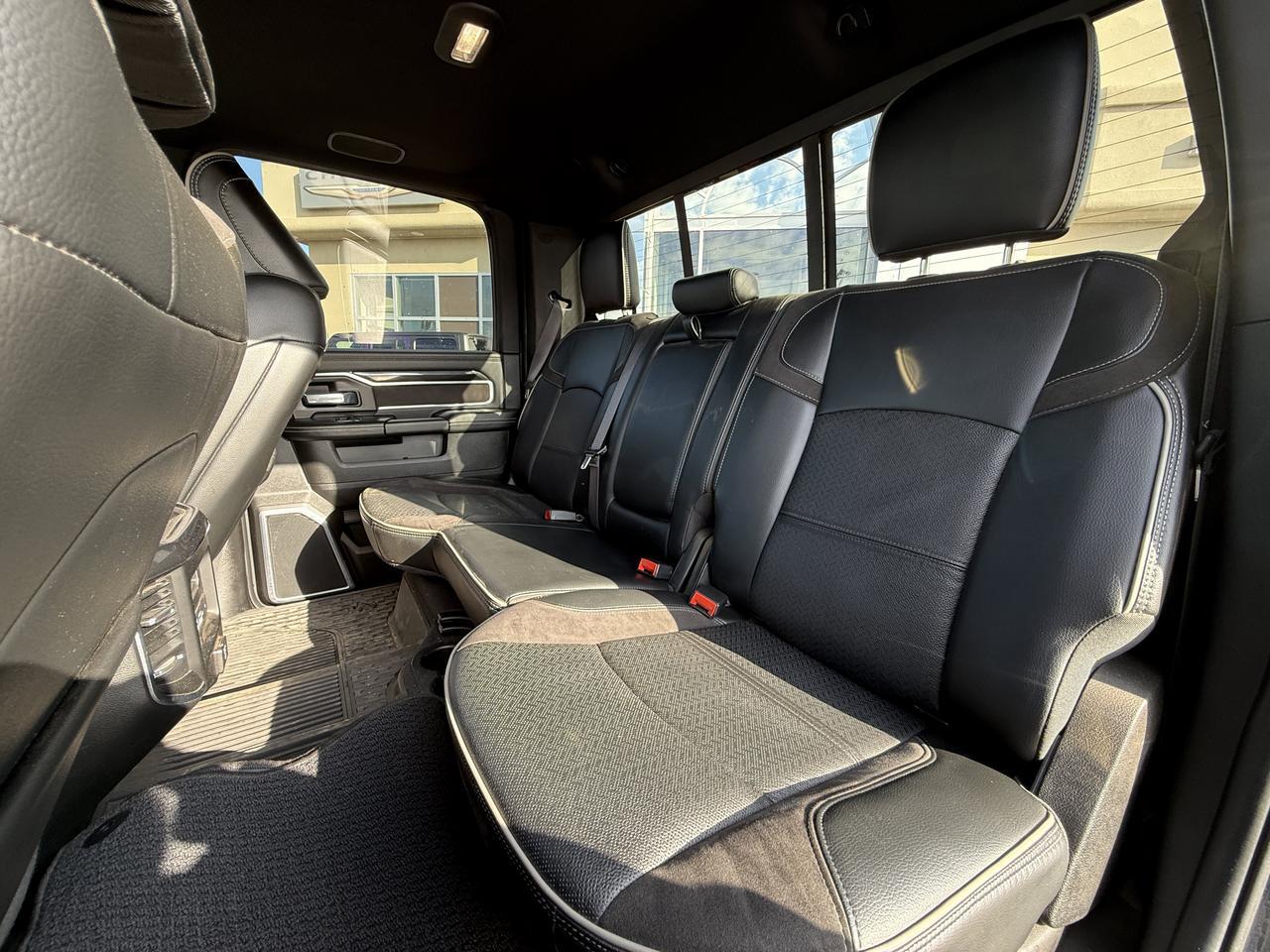 2023 Ram 2500 Laramie Crew Cab 4x4 | Low KMs | Cummins Diesel | Patriot Blue | Heated Vented Leather | 12IN NAV Redwater AB