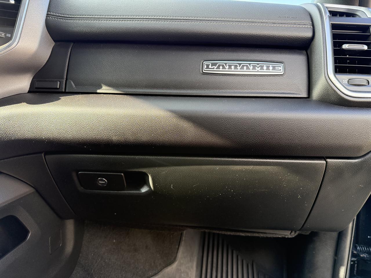 2023 Ram 2500 Laramie Crew Cab 4x4 | Low KMs | Cummins Diesel | Patriot Blue | Heated Vented Leather | 12IN NAV Redwater AB