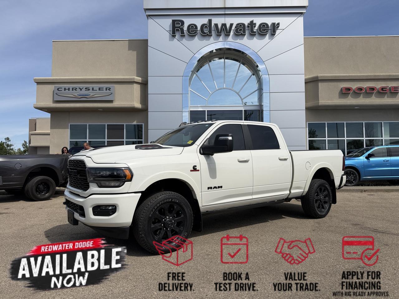 2023 Ram 2500 Limited Crew Cab 4x4 | Cummins Diesel | 12IN Display | NAV | Premium Leather | Heated Vented Seats
