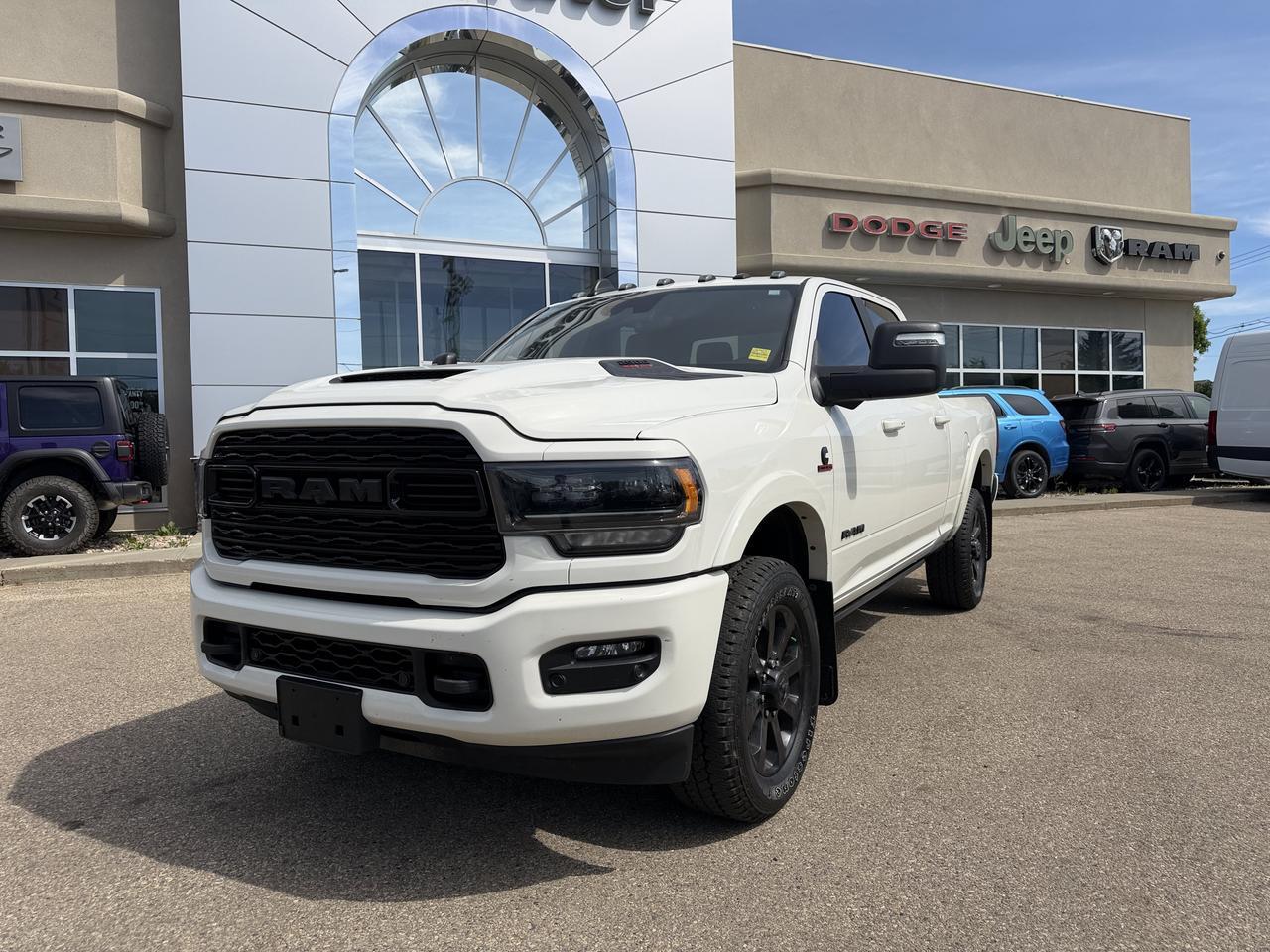 2023 Ram 2500 Limited Crew Cab 4x4 | Cummins Diesel | 12IN Display | NAV | Premium Leather | Heated Vented Seats Redwater AB