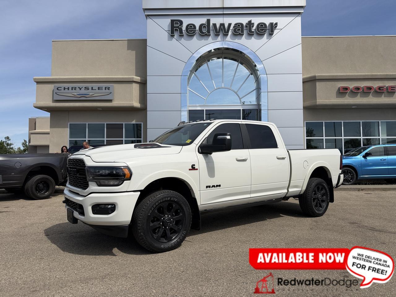 2023 Ram 2500 Limited Crew Cab 4x4 | Cummins Diesel | 12IN Display | NAV | Premium Leather | Heated Vented Seats