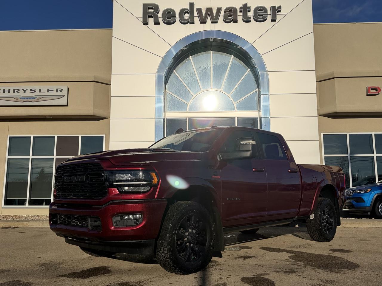 2023 Ram 2500 Limited Night Edition Crew Cab 4x4 | Low KMs | Cummins Diesel | Towing | Sunroof | NAV