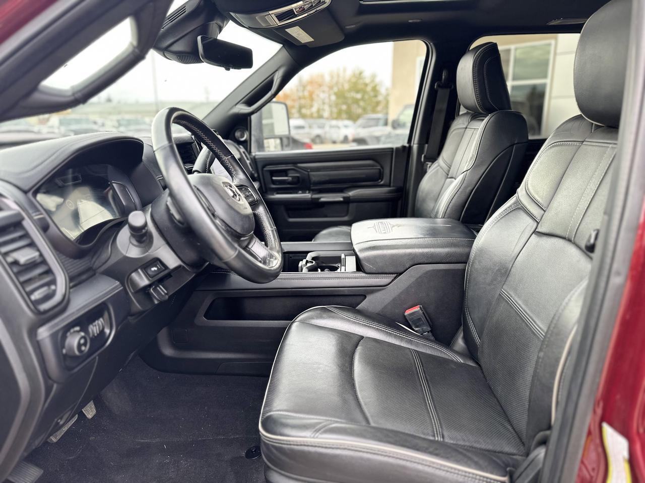 2023 Ram 2500 Limited Night Edition Crew Cab 4x4 | Low KMs | Cummins Diesel | Towing | Sunroof | NAV Redwater AB