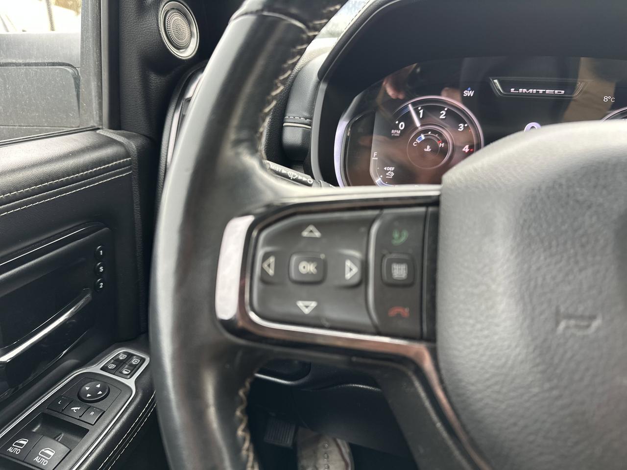 2023 Ram 2500 Limited Night Edition Crew Cab 4x4 | Low KMs | Cummins Diesel | Towing | Sunroof | NAV Redwater AB