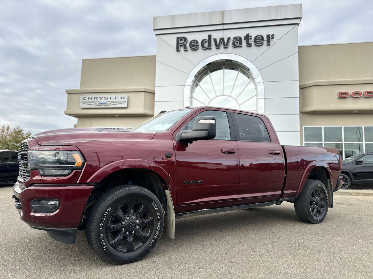 2023 Ram 2500 Limited Night Edition Crew Cab 4x4 | Low KMs | Cummins Diesel | Towing | Sunroof | NAV