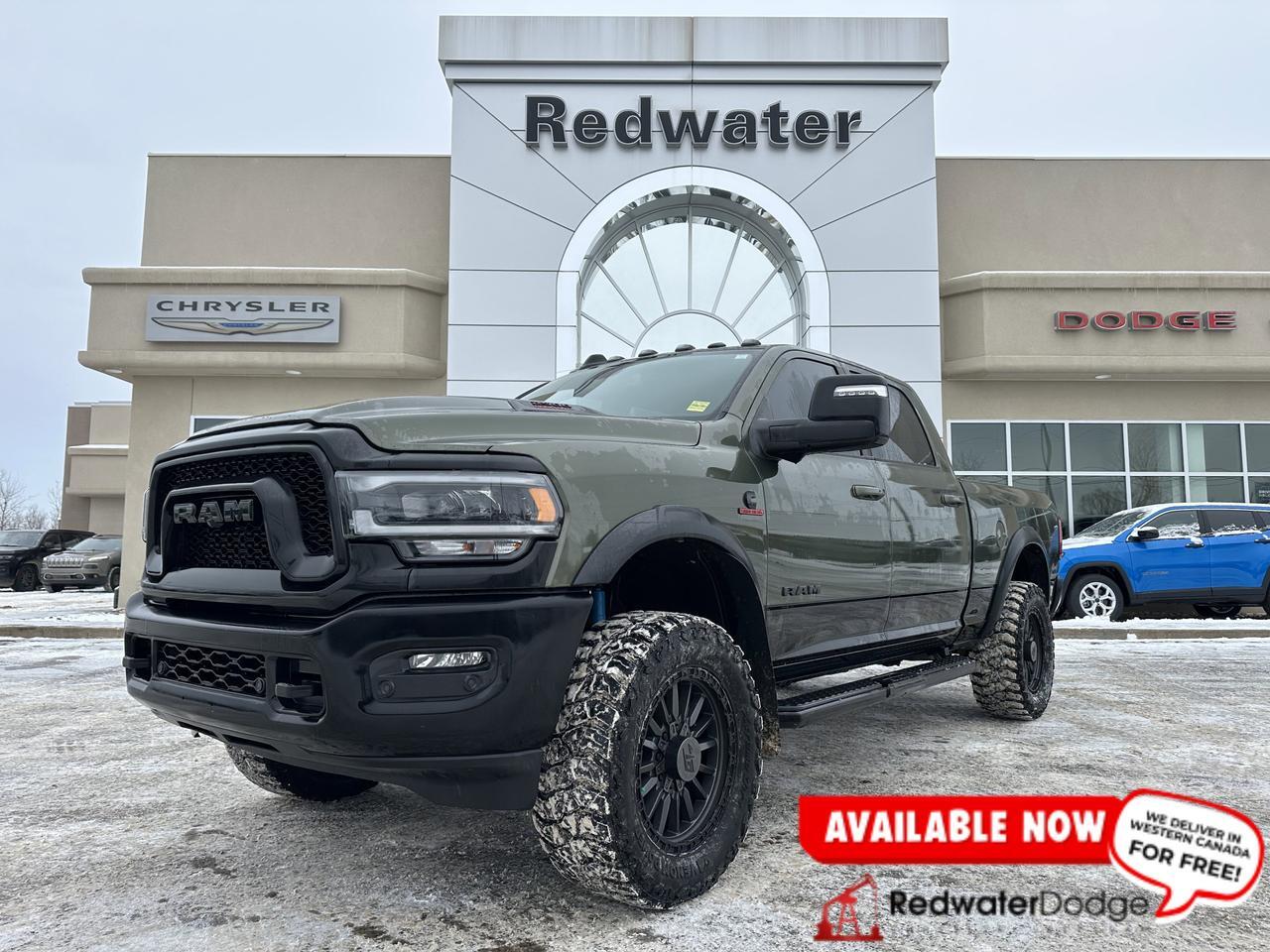 2023 Ram 2500 Rebel Crew Cab 4x4 | BIG SNOT | Rig Ready Ram | Cummins Diesel  | NAV | Heated Vented Seats