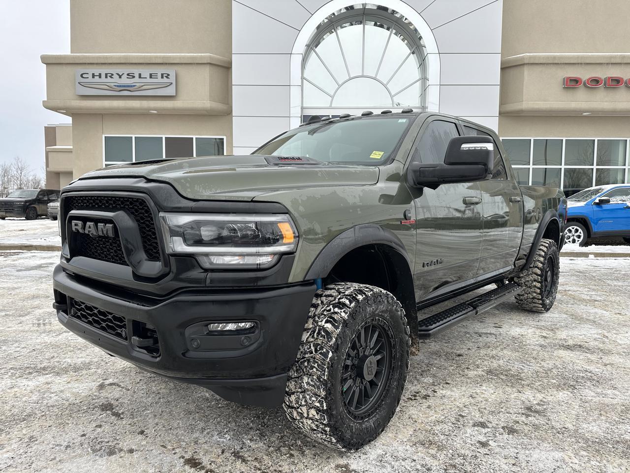2023 Ram 2500 Rebel Crew Cab 4x4 | BIG SNOT | Rig Ready Ram | Cummins Diesel  | NAV | Heated Vented Seats Redwater AB