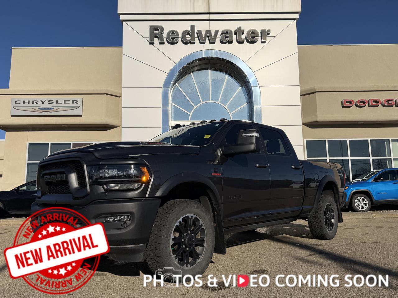 2023 Ram 2500 Rebel Crew Cab 4x4 | Cummins | Towing | Remote Start | NAV | Leather
