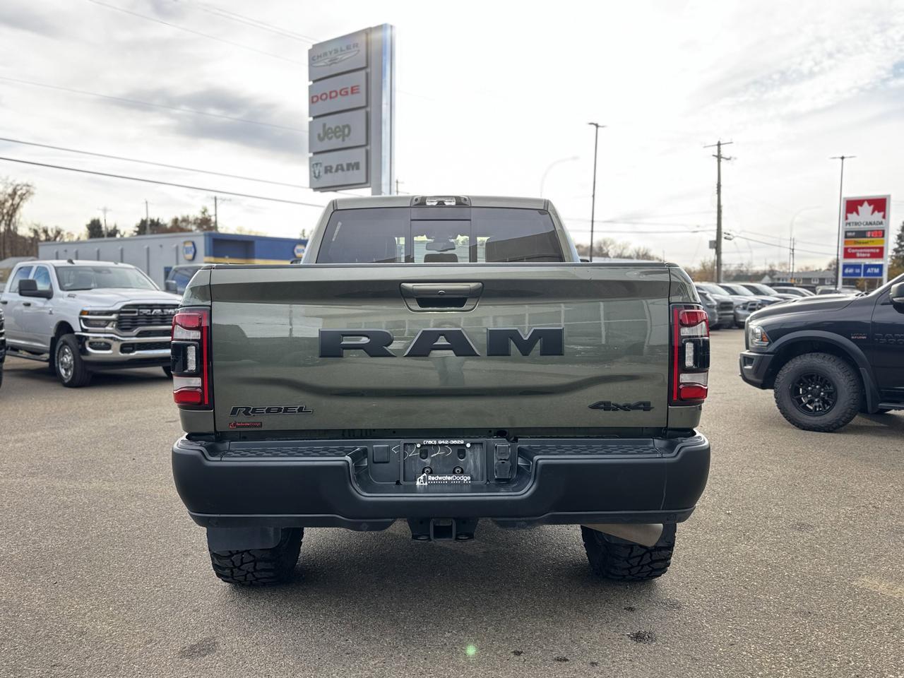 2023 Ram 2500 Rebel Crew Cab 4x4 | Rig Ready Ram | Cummins Diesel | Backup Camera | NAV | Heated Vented Seats Redwater AB
