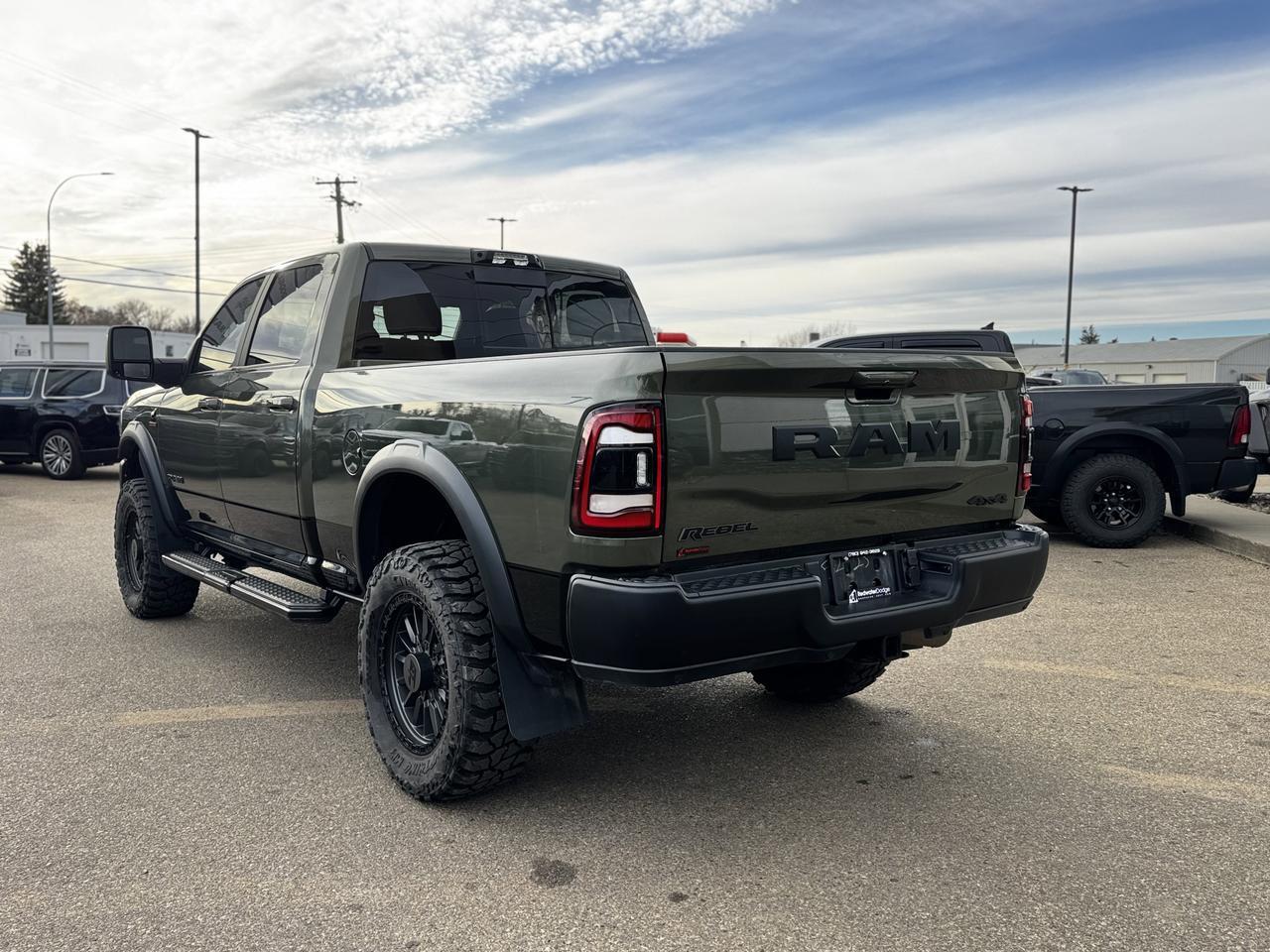 2023 Ram 2500 Rebel Crew Cab 4x4 | Rig Ready Ram | Cummins Diesel | Backup Camera | NAV | Heated Vented Seats Redwater AB