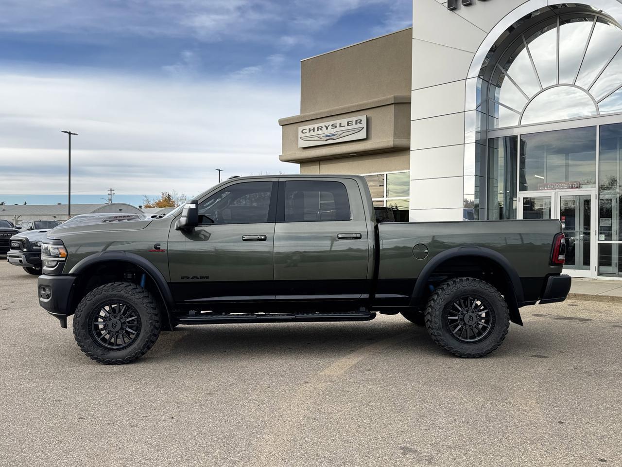 2023 Ram 2500 Rebel Crew Cab 4x4 | Rig Ready Ram | Cummins Diesel | Backup Camera | NAV | Heated Vented Seats Redwater AB