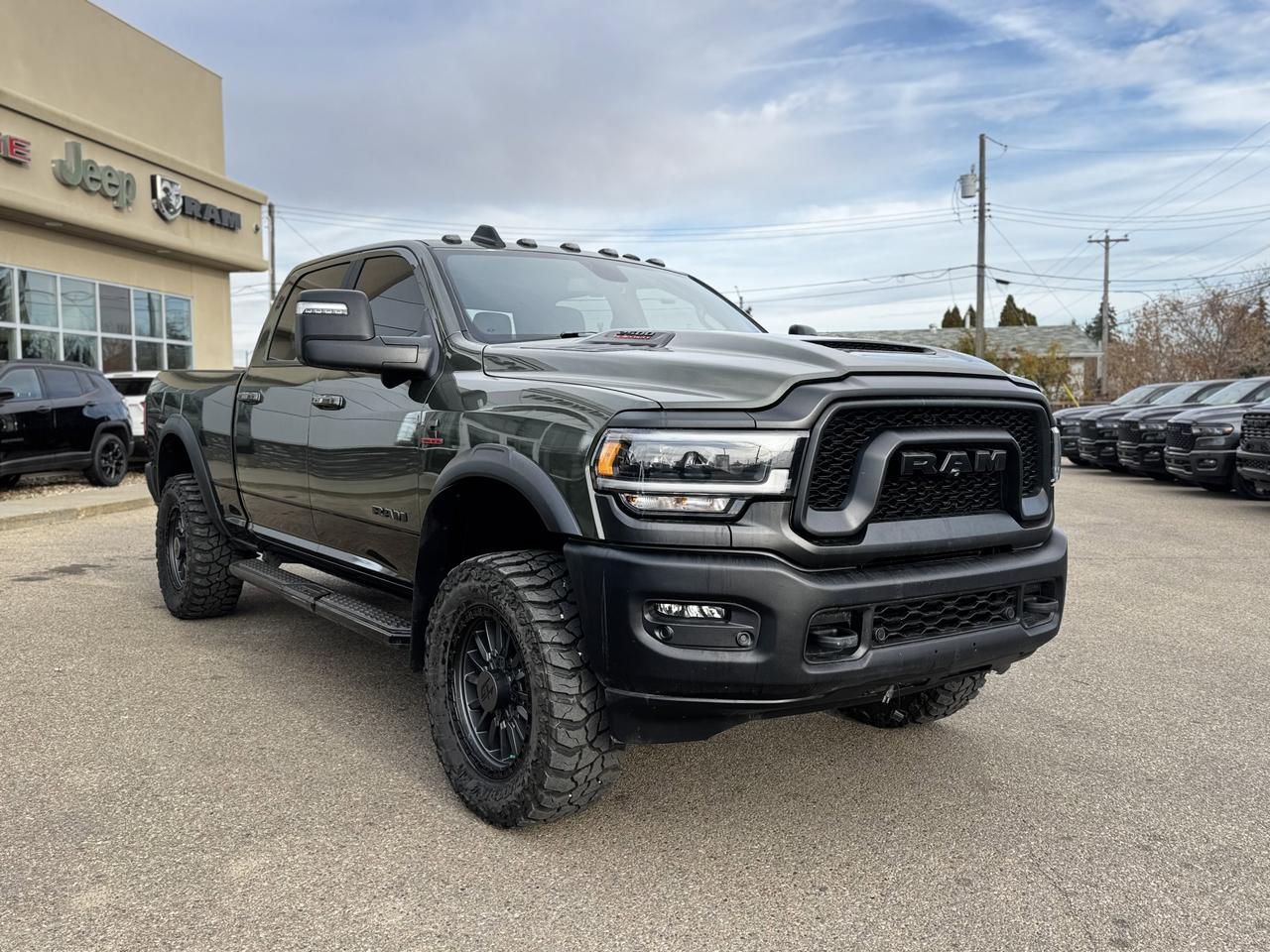 2023 Ram 2500 Rebel Crew Cab 4x4 | Rig Ready Ram | Cummins Diesel | Backup Camera | NAV | Heated Vented Seats Redwater AB