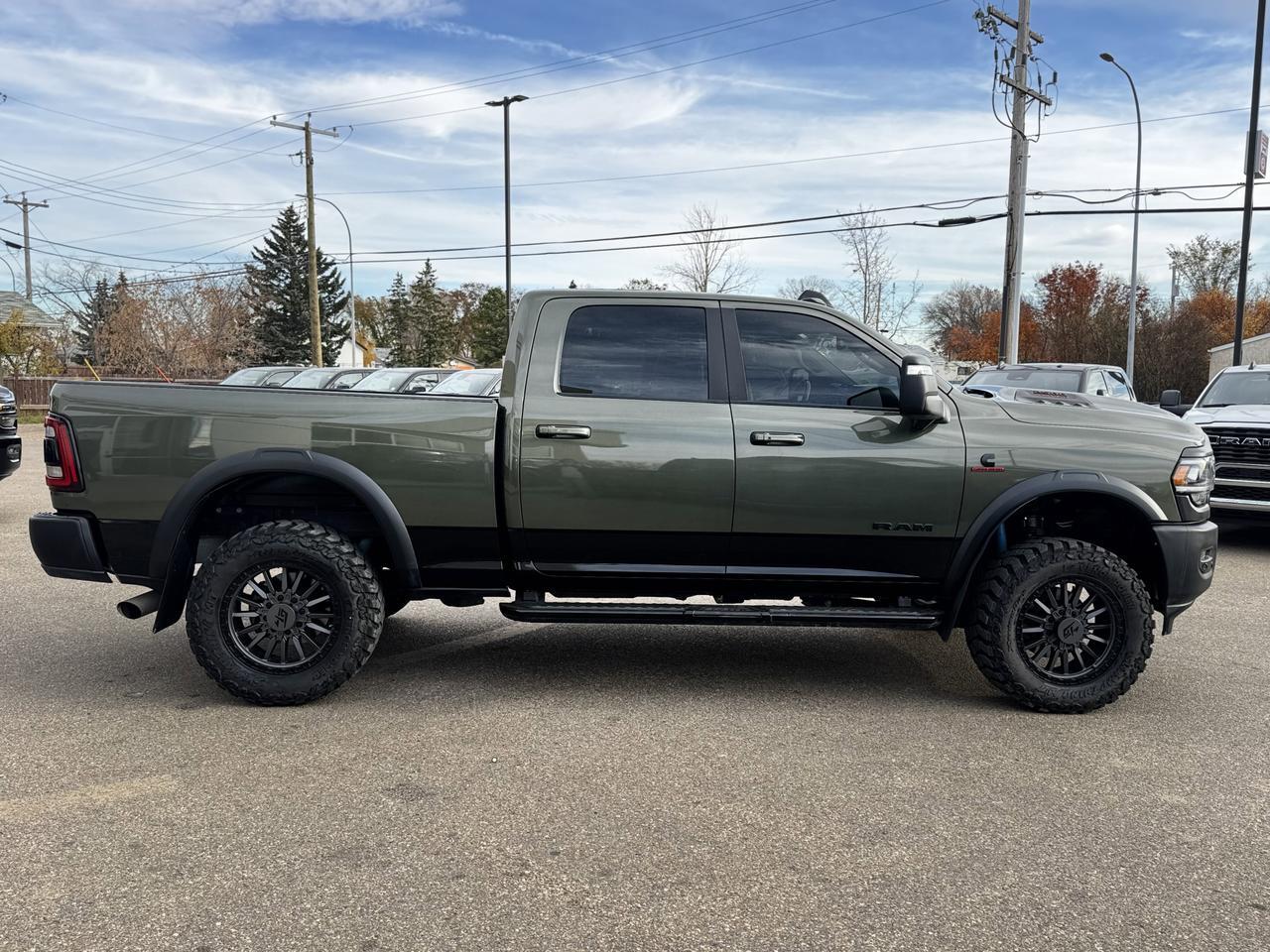 2023 Ram 2500 Rebel Crew Cab 4x4 | Rig Ready Ram | Cummins Diesel | Backup Camera | NAV | Heated Vented Seats Redwater AB