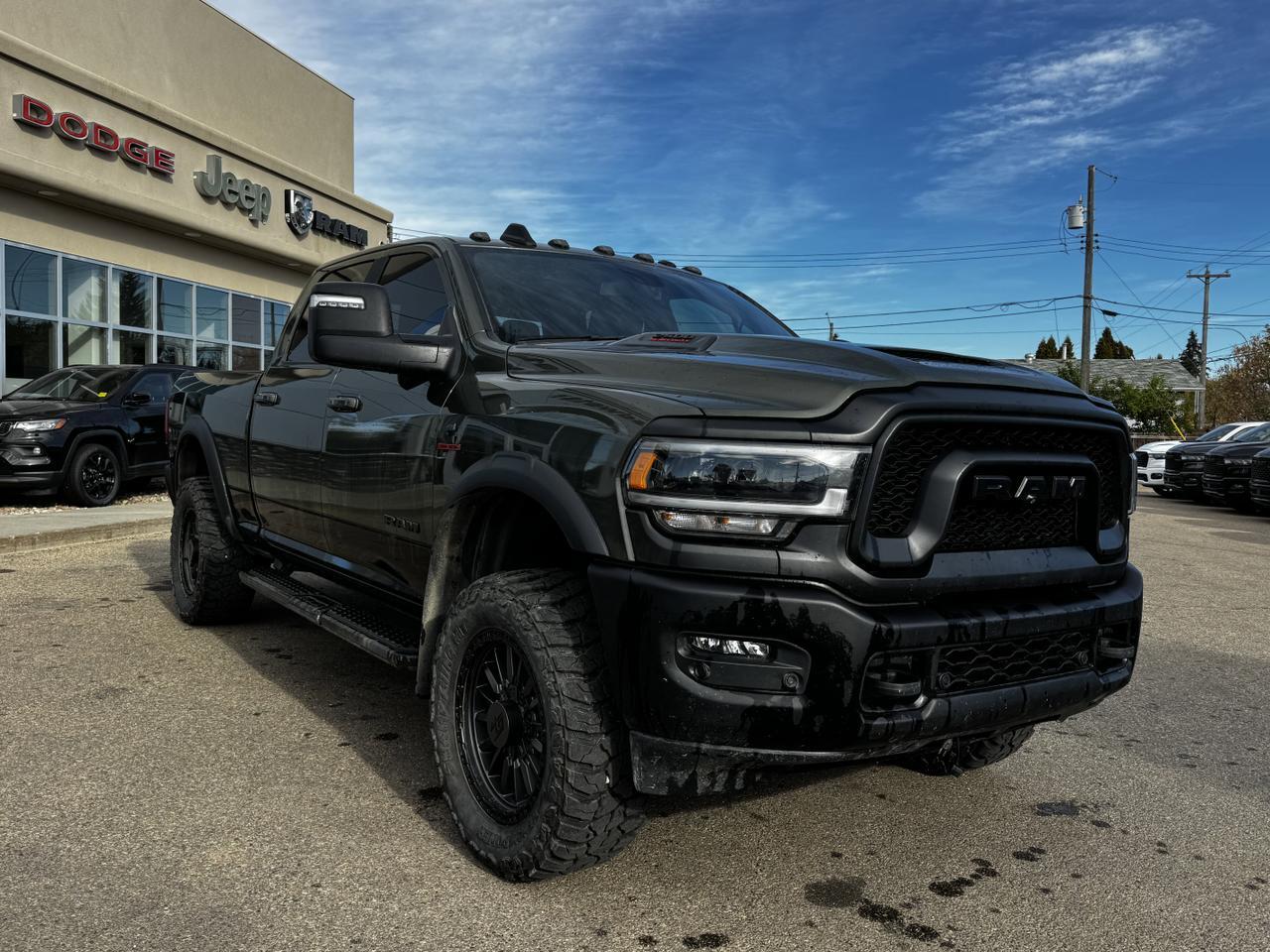 2023 Ram 2500 Rebel Crew Cab 4x4 | Rig Ready Ram | Cummins Diesel | Backup Camera | NAV | Heated Vented Seats Redwater AB