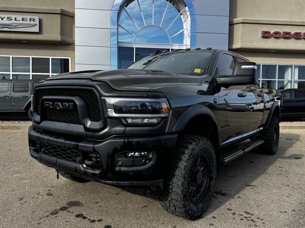 2023 Ram 2500 Rebel Crew Cab 4x4 | Rig Ready Ram | Cummins Diesel | Backup Camera | NAV | Heated Vented Seats Redwater AB