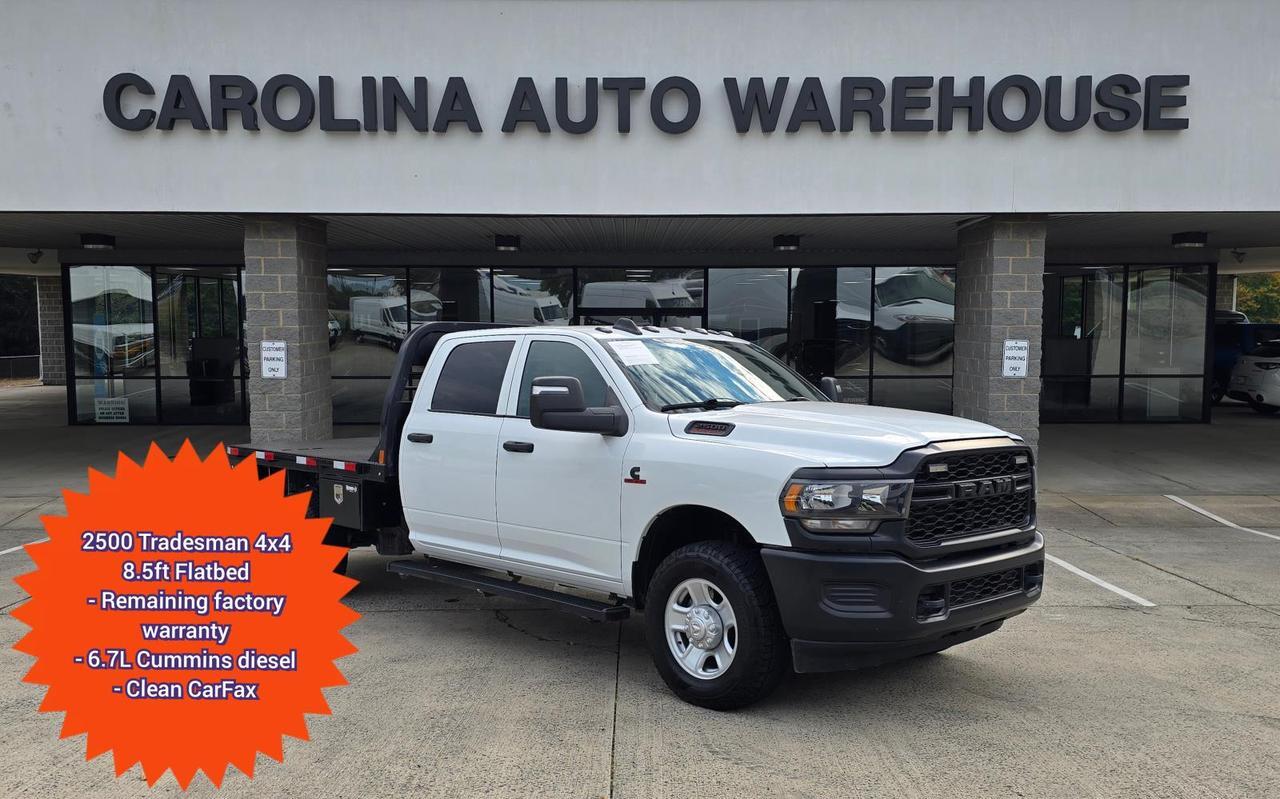 2023 Ram 2500 Tradesman 4x4 Crew Cab 8.5FT Flatbed W/6.7L Cummins Concord NC