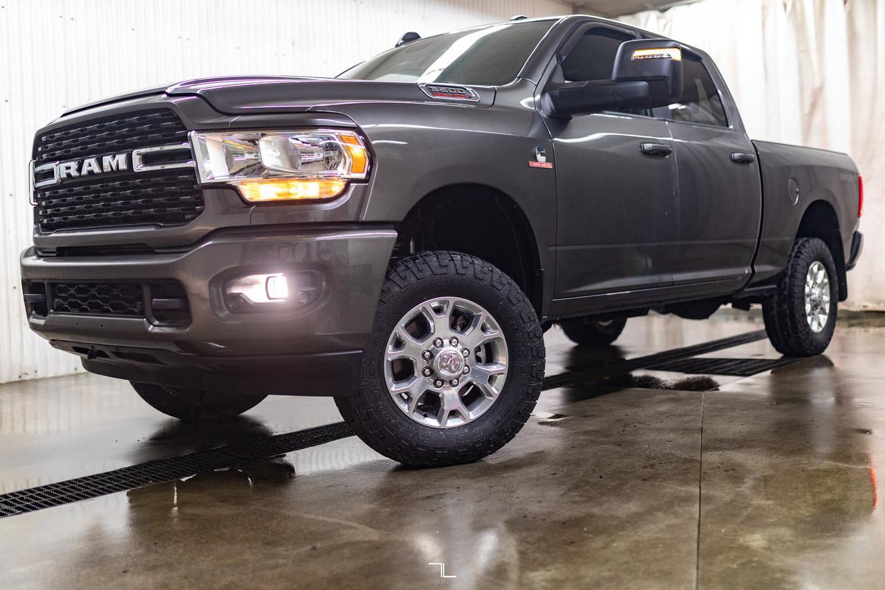 2023 Ram 3500 4x4 Crew Cab Big Horn Sport Diesel AISIN Nav Roof BCam Red Deer AB