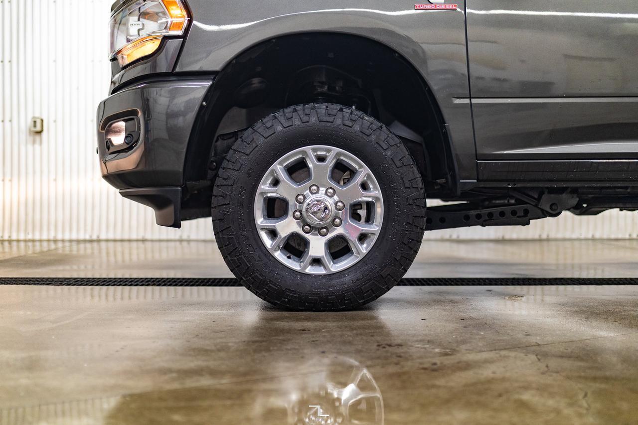 2023 Ram 3500 4x4 Crew Cab Big Horn Sport Diesel AISIN Nav Roof BCam Red Deer AB